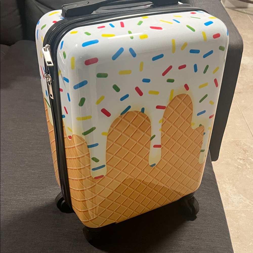 Ice Cream Sprinkle Suitcase